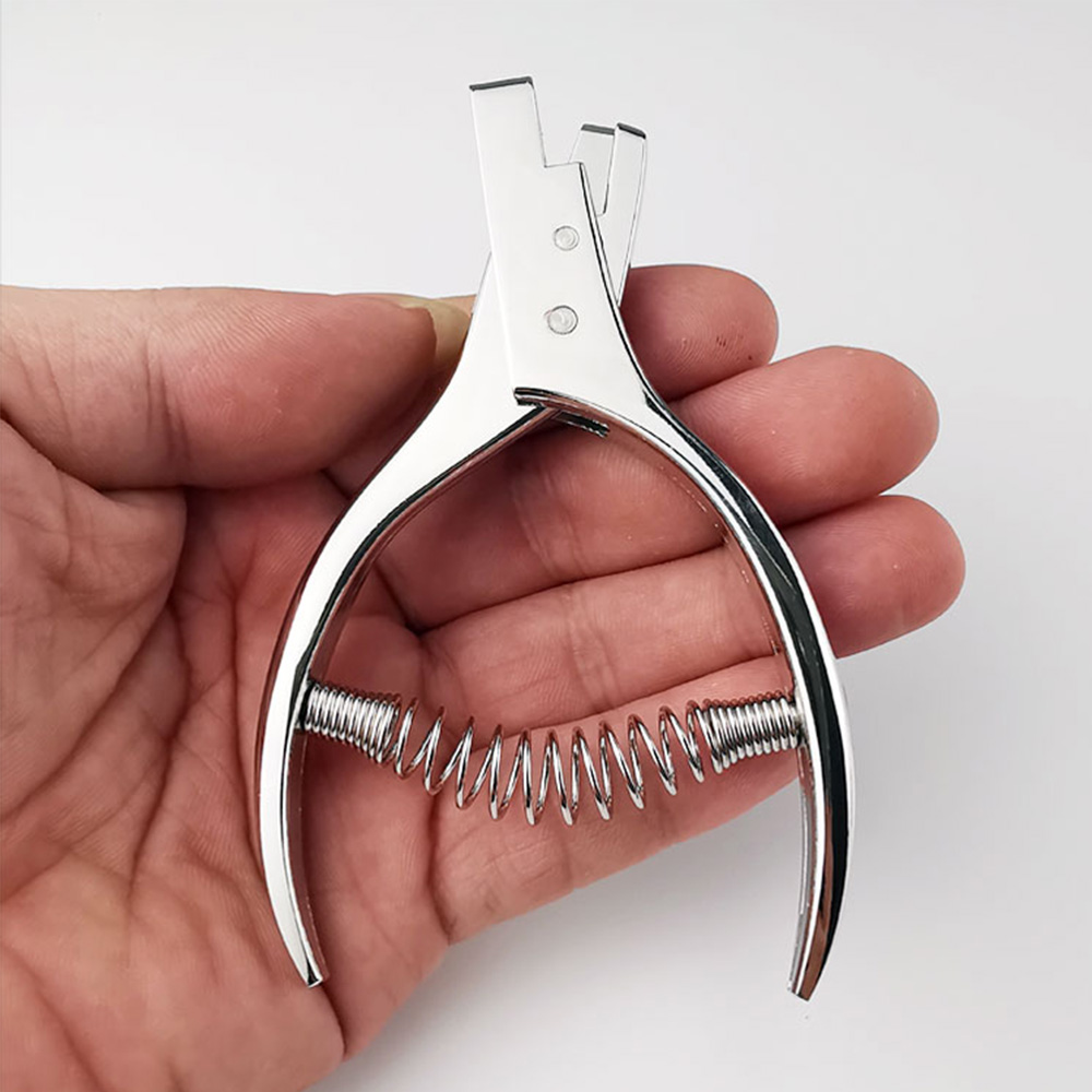 U-shaped Metal Steel Pattern Hole Notcher Sewing Pliers V-shaped Notch Punching Pliers Notch Punch Tailor Maker Tool