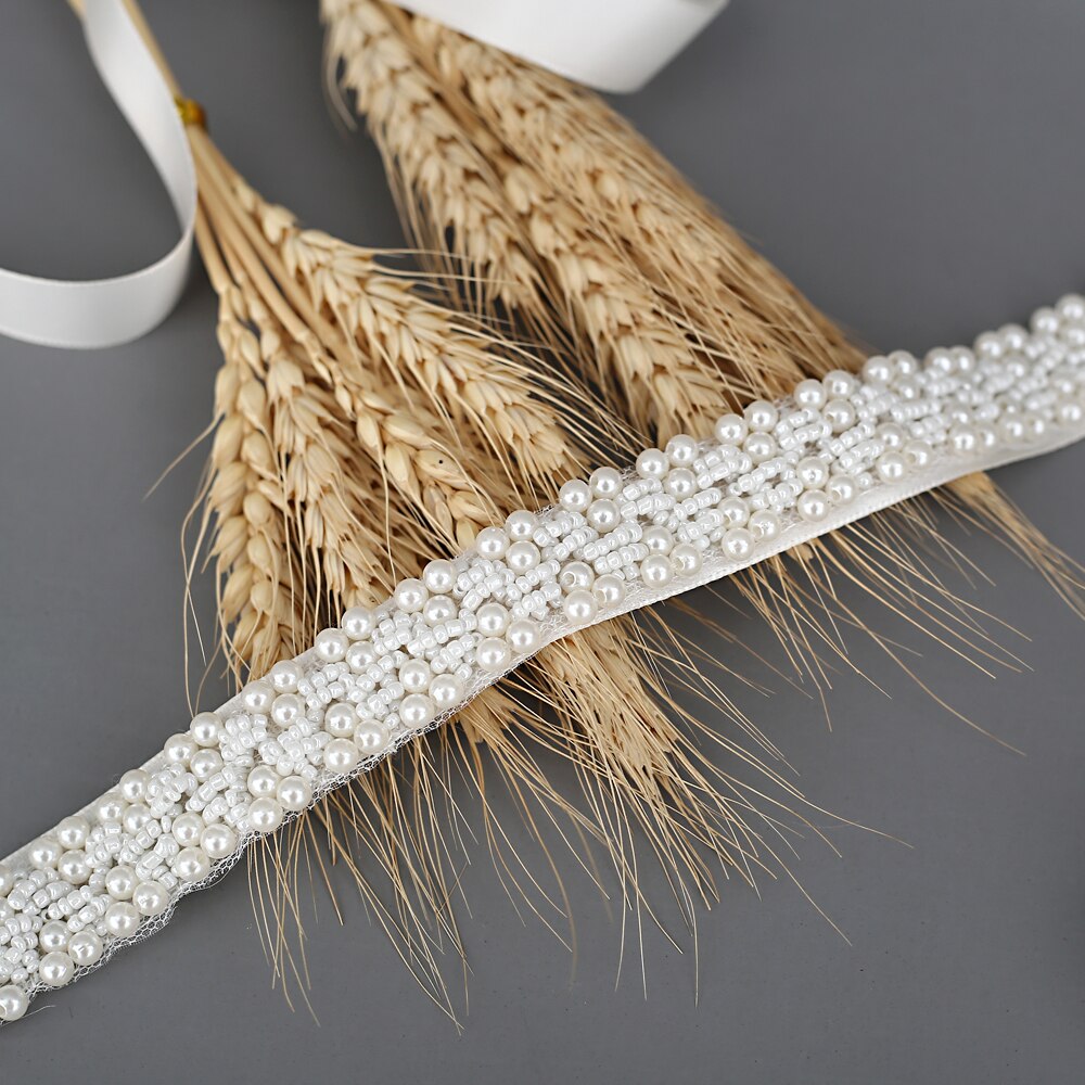 Parel Bruiloft Accessoires Riem Trouwjurk Riem Bruids Sjerp Bruids Jurk Riem Avond Party Jurken Accessoires SCS204