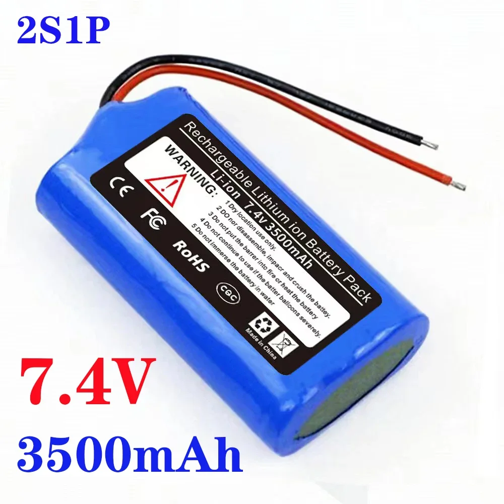 Akumulator litowo-jonowy 18650 7,4 V 3500 mAh z płytką zabezpieczającą PCB