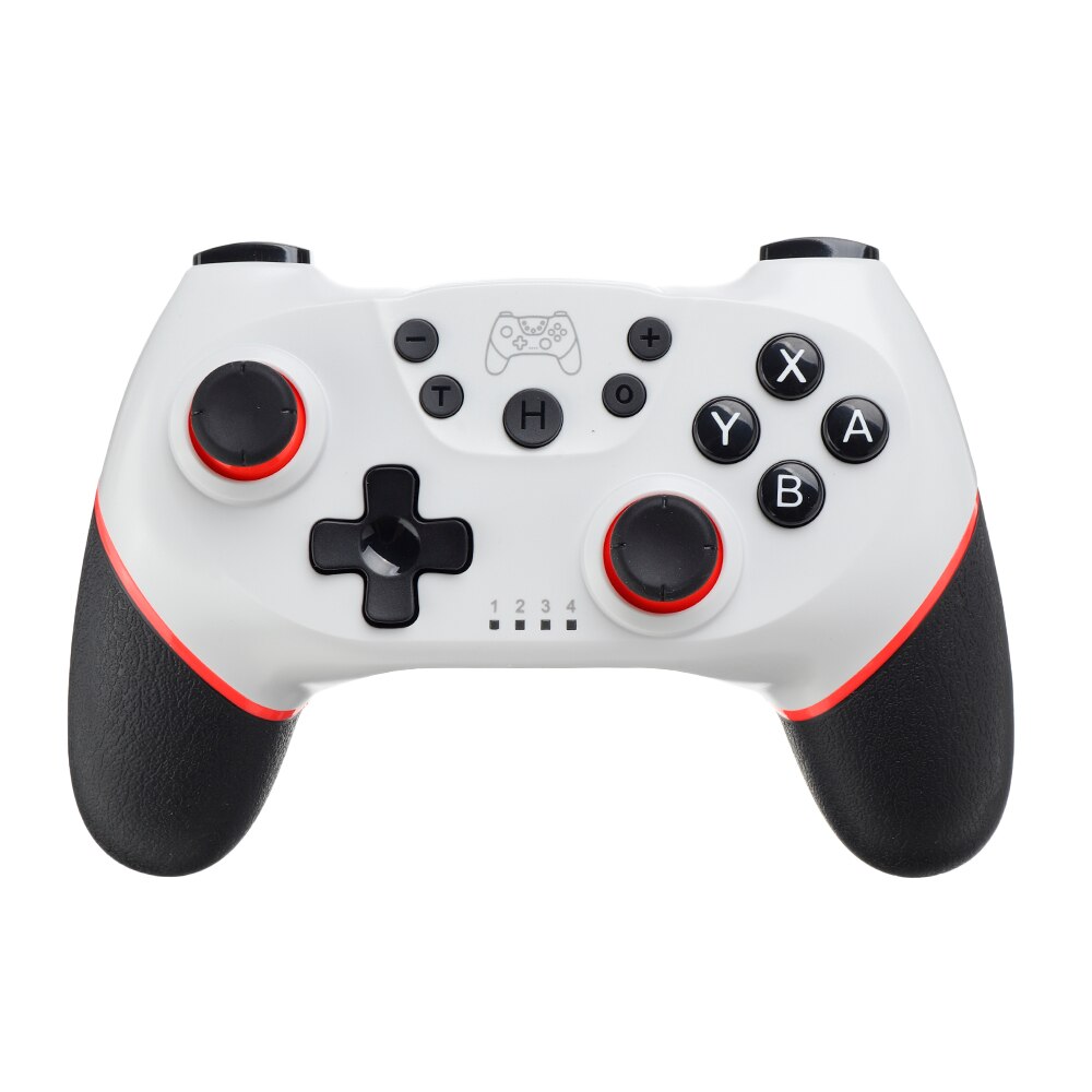 Per Nintendo Interruttore Pro Gamepad Interruttore di Controllo della Console di Gioco Senza Fili Gamepad joystick Controller con 6-Axis Maniglia: white 1