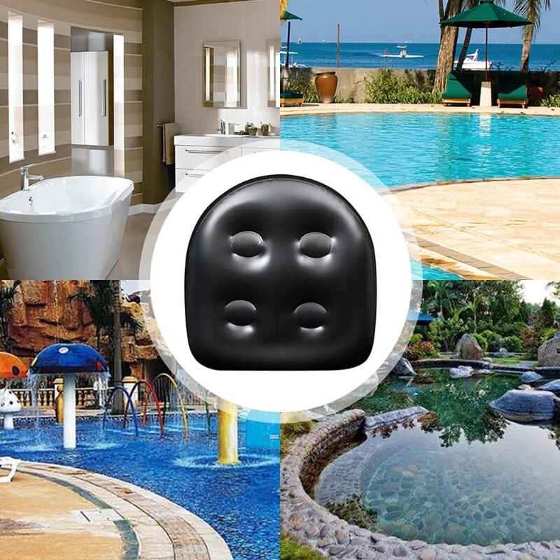Rehausseur de siège pour Spa et jacuzzi 27RC, coussin de siège gonflable avec ventouse