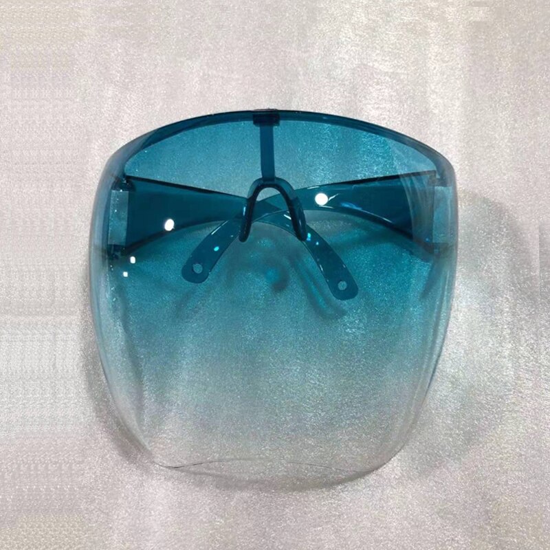Colorful Full Face Shield Unisex Oversized Eye Shield Visor Sunglasses Face Cover Guard Protector Anti-spray Mask Kitchen Tools: 17
