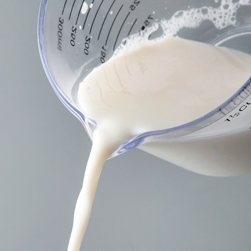 150/300ml Plastic Measuring Cup Stackable Liquid Measuring Container Clear Scale Show Transparent Mug Pour Spout Cooking Tools