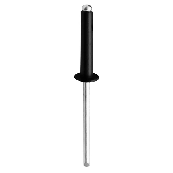 15/25/50 Pcs Aluminium Blind Klinknagels M3.2 M4 M4.8 Dome Head Pop Klinknagels for Aluminium Plaatstaal doorn Uitlaat Klinknagels (Size : M2.4 50pcs, Color : 12mm