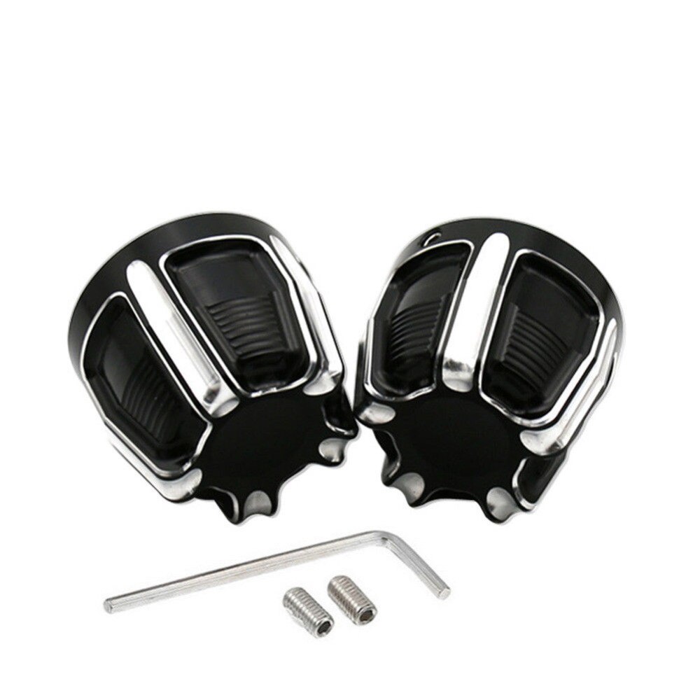 29mm motorsykler foraksel mutter deksel kapselbolt for harley sportster softtail fat boy dyna v-stang touring glide svart