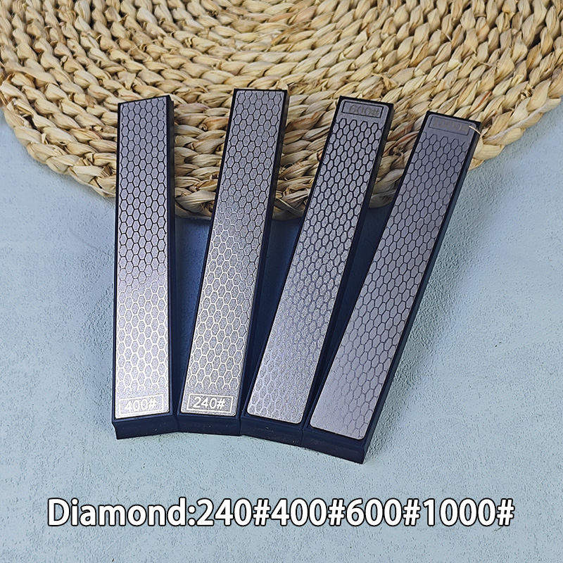 Angle Fixed Knife Sharpener Sharpening Stone Kitchen Grinding System Honing Diamond Grinder Woodwork Tool Whetstone: PURPLE