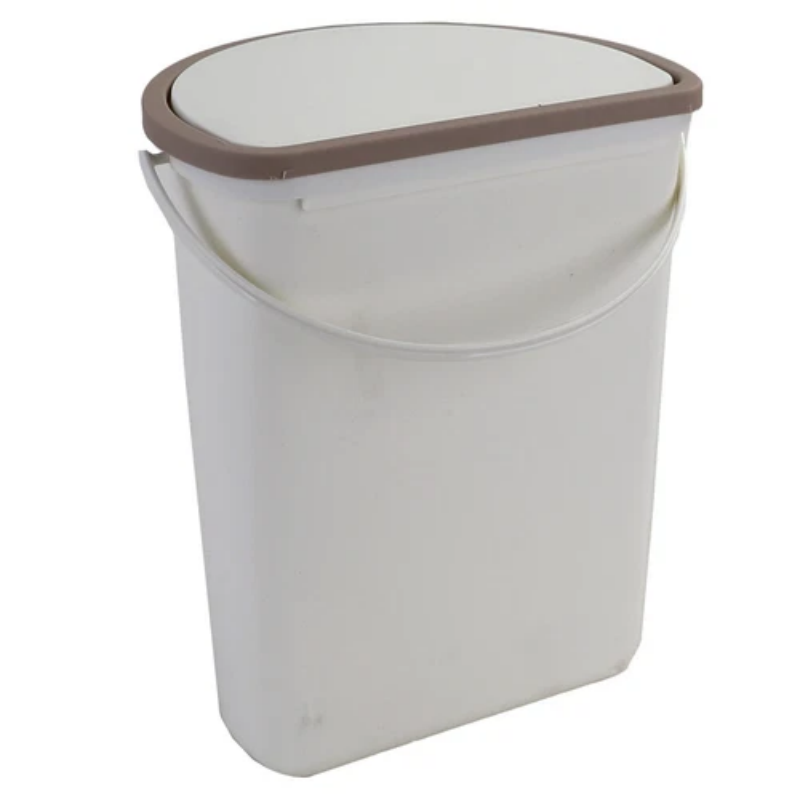 10L Trash Bin With Lid For RV Camping Boats Caravan & Motorhome Portable Waste Storage Trash Can For Outdoor & Vehicle Use