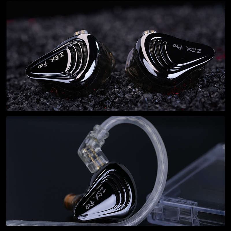 KZ ZSX Profi 5BA 1DD hybrid Antrieb Einheit Kopfhörer 10mm dynamisch Antrieb IEMs HIFI Sport Spiel Ohrhörer Musik Kopfhörer ZSXPRO ZAX ZAS ZAR
