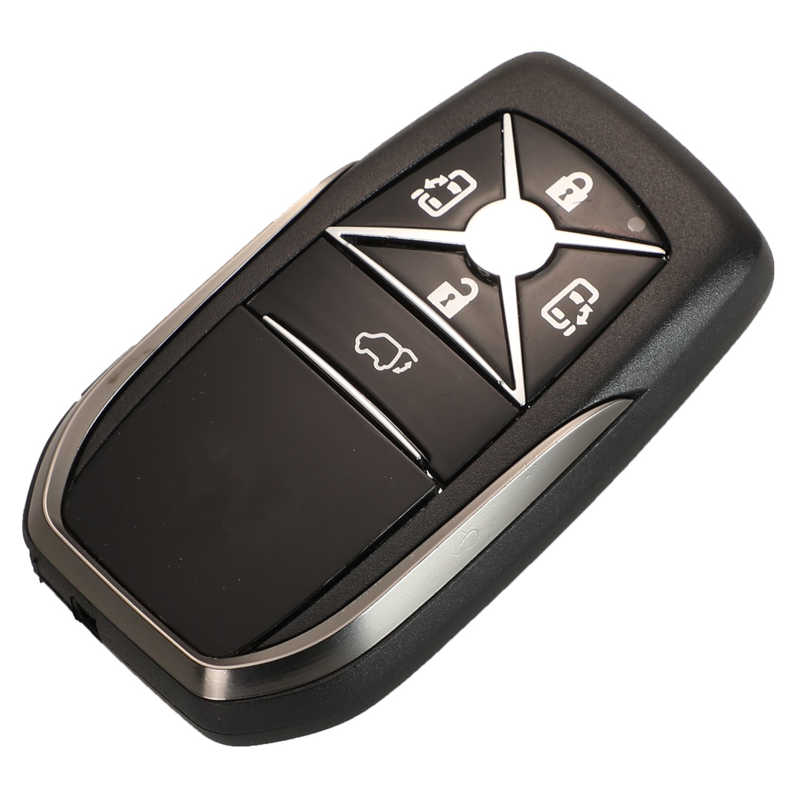 Kutery 4/5 botones modificado remoto de reemplazo de llave inteligente caso Fob para Toyota Previa Alphard Prius con hoja de inserción: 5 Buttons