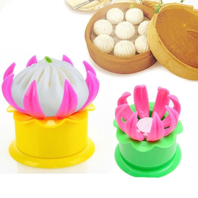 Kitchen DIY Bun Mold Steamed Stuffed Pastry Pie Machine Mould Tool Buns Kitchen Cooking Tools Maker Dim Sum Shaper