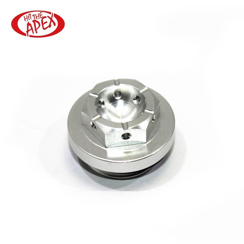 robić spuszczania oleju korek spustowy śruba M27x3mm M27 * 3mm M27-3mm uniwersalny CNC silnik motocykla robić spuszczania oleju wtyczka śrubin: Srebrny