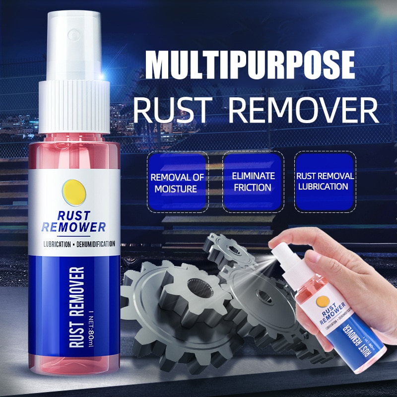 Universal Rust Removal Spray 80ml Rinse-free Safely Removes Rust LKS99 ...