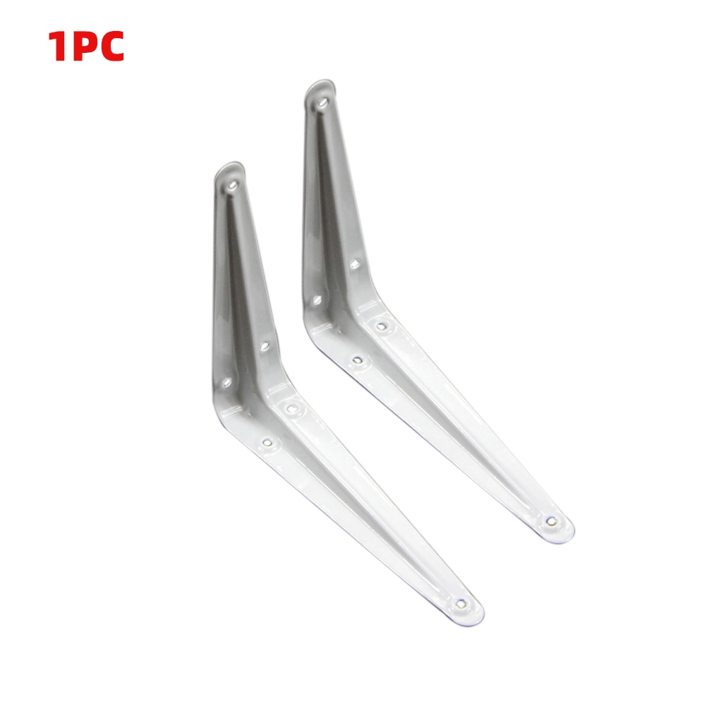 Table Shelf Home DIY Angle Durable Space Saving Holder Bracket L Shape Easy Install Steel Waterproof Support Wall Mounted
