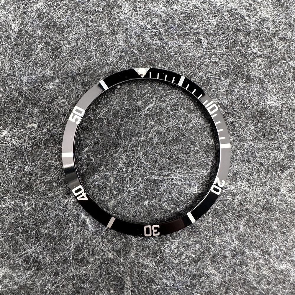 Bisel de reloj Retro de 36,5mm, hoja de aluminio, accesorios para reloj de hombre, piezas de reparación de relojes de 30,7mm-36,5mm