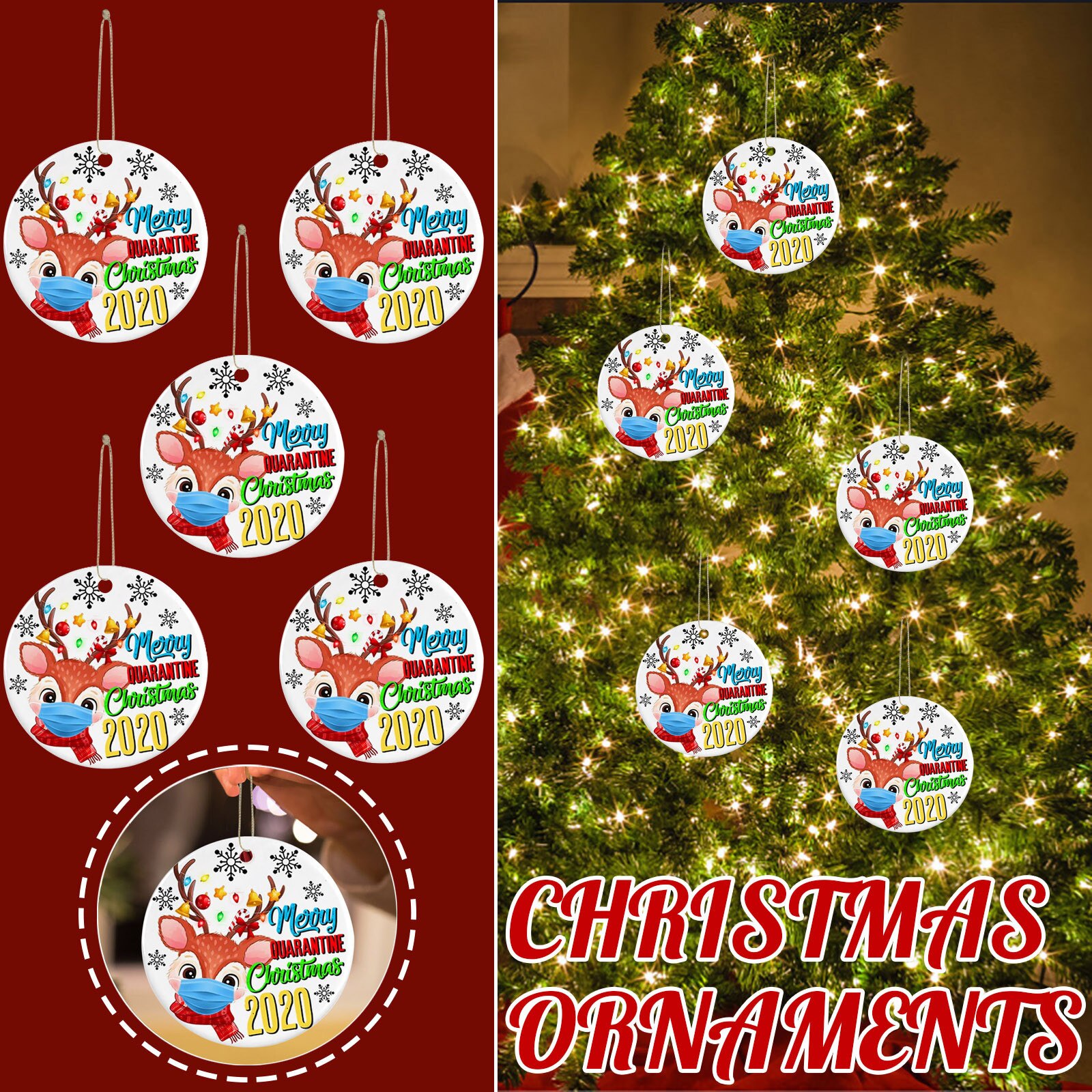 Kerst Decoraties Voor Kerstboomversiering Kerstboomversieringen Hanger Kerstman Hanger