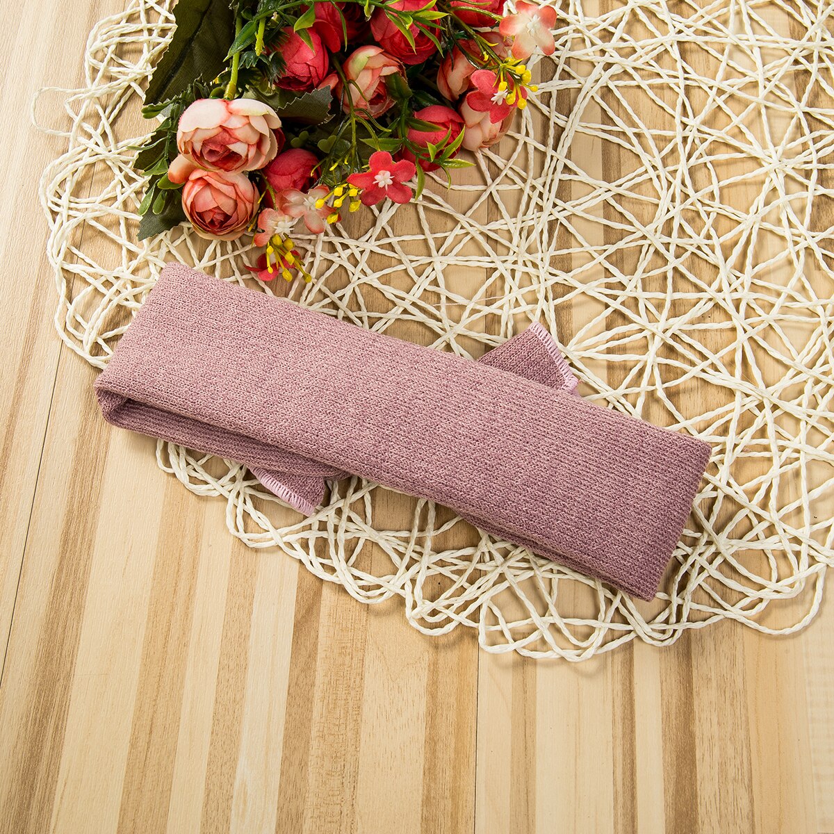 Baby Meisjes Peuter Leuke Grote Hoofdband Hoofddeksels Katoen Blends Haar Boog Accessoires Kids Hoofddeksels