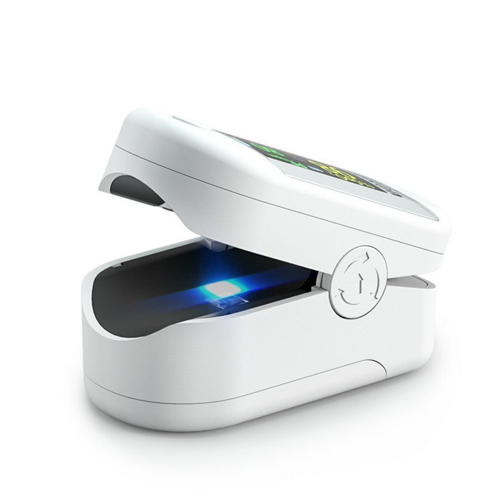 Digitale Vinger Oximeter Pulsoxymeter Kleurenscherm Vinger Clip SPO2 Pr Hartslagmeter Bloedzuurstofverzadiging Monitor