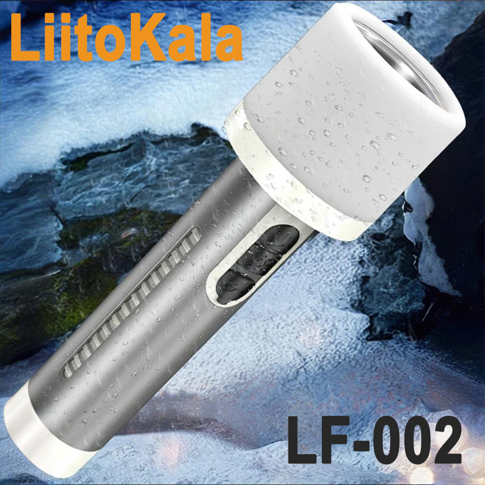 Liitokala lf -002 18650 lommelykt +1200 mah batteri