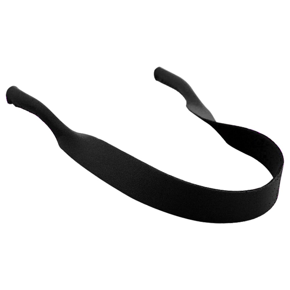 Uitwisselbaar Met Zomer Zonnebril Band Strap Neopreen String Touw Brillen Strap Hoofdband Floater Cord Bril: black