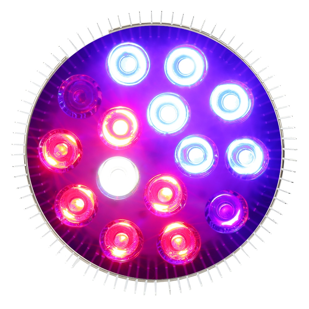 6W 15W 21W 27W 36W 45W 54W LED Grow Light Full Spectrum Phyto Lamp LED Bulbs For Plants Garden Flowers Seeds Growth Grow Box E27