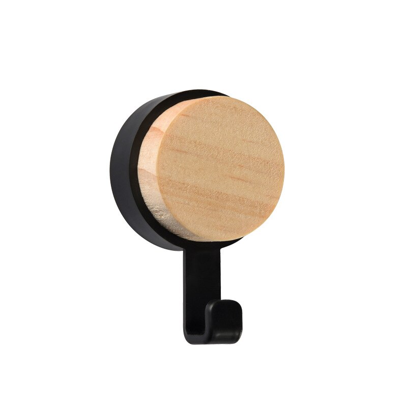 Ganchos decorativos de madera para pared, colgador de abrigos, bufanda, bolsa, organizador de accesorios de cocina, estante de almacenamiento para decoración del hogar detrás de la puerta, 1 unidad: Bronce