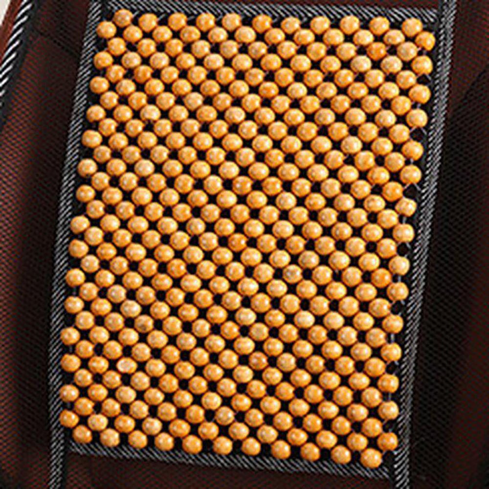 Zomer universele massage houten kralen autostoelhoes koelkussen mesh mat seizoen houten kralen koelmat autostoelkussen