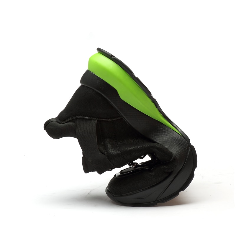 Trend efterår vinter løbesko lædersømme sportssko komfortable mænd sneakers zapatillas atletiske sneakers