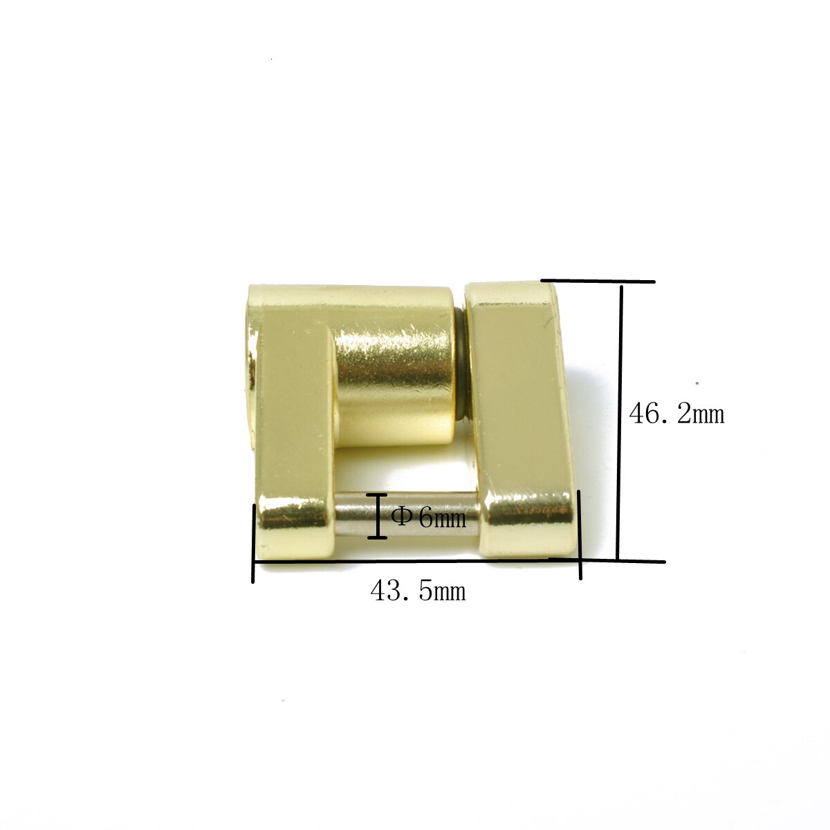 Trailer Coupler Padlock 1/4" Pin Size Trailer Coupler Hitch Keyed Padlock Lock With 2 Keys for RV Boat