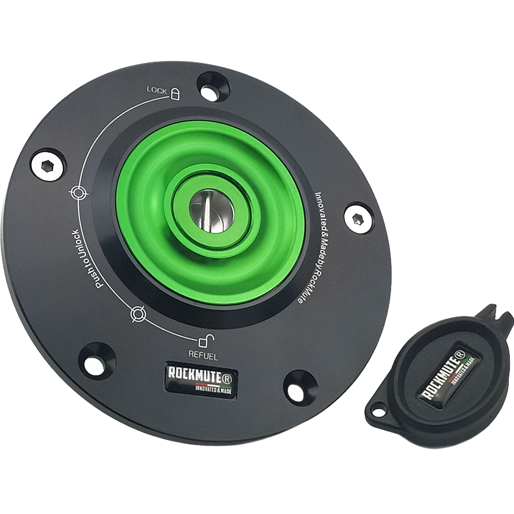 Tapa de tanque de combustible de Gas con cerradura de llave para motocicleta Kawasaki, ER6N, ER6F, Z750, Z800, Z1000, Z1000SX, Ninja 1000/650R, VULCAN S 650, GTR1400