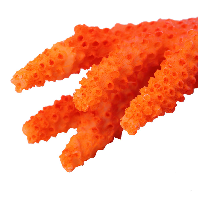 Artificial Resin Coral Plant Aquarium Fish Tank Decorations Underwater Ornament -Y102