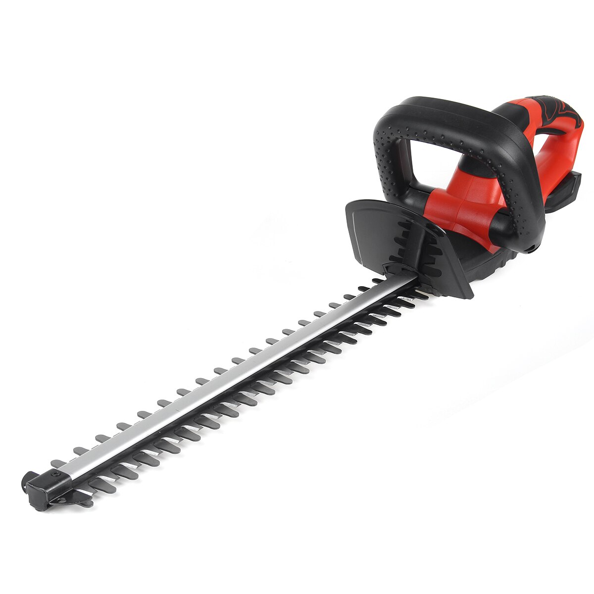 Electric Cordless Hedge Trimmer Weeding Shear Pruning Saw Woodworking Chain Saw Wood Cutter Logging For 18V Makita Battery: Red