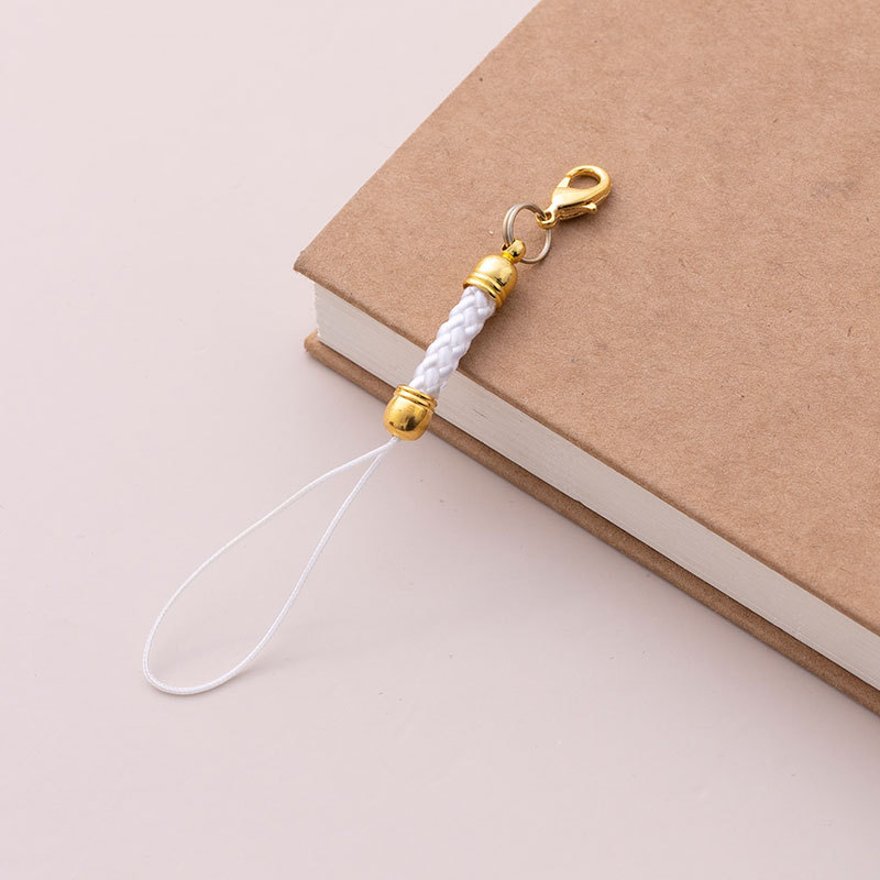 20 Stück Schlüssel bunds eil mit Bieger ing Schlüsselband Lariat Riemen Schnur für sterben Herstellung von DIY Schlüssel Ring Anhänger Zubehör