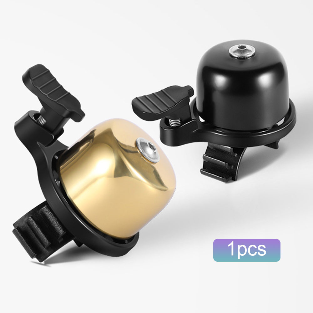 Accesorios ligeros y prácticos para ciclismo, claxon de cobre, alarma de tono fuerte para manillar de bicicleta de montaña para adultos y niños