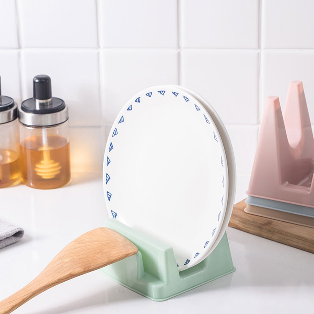 Lasta kauha hylly lusikka tuki kattilan kannen pidike telineen kansi siivilä tyyny keittiön monitoimijalusta astiat täydentävät työkalua