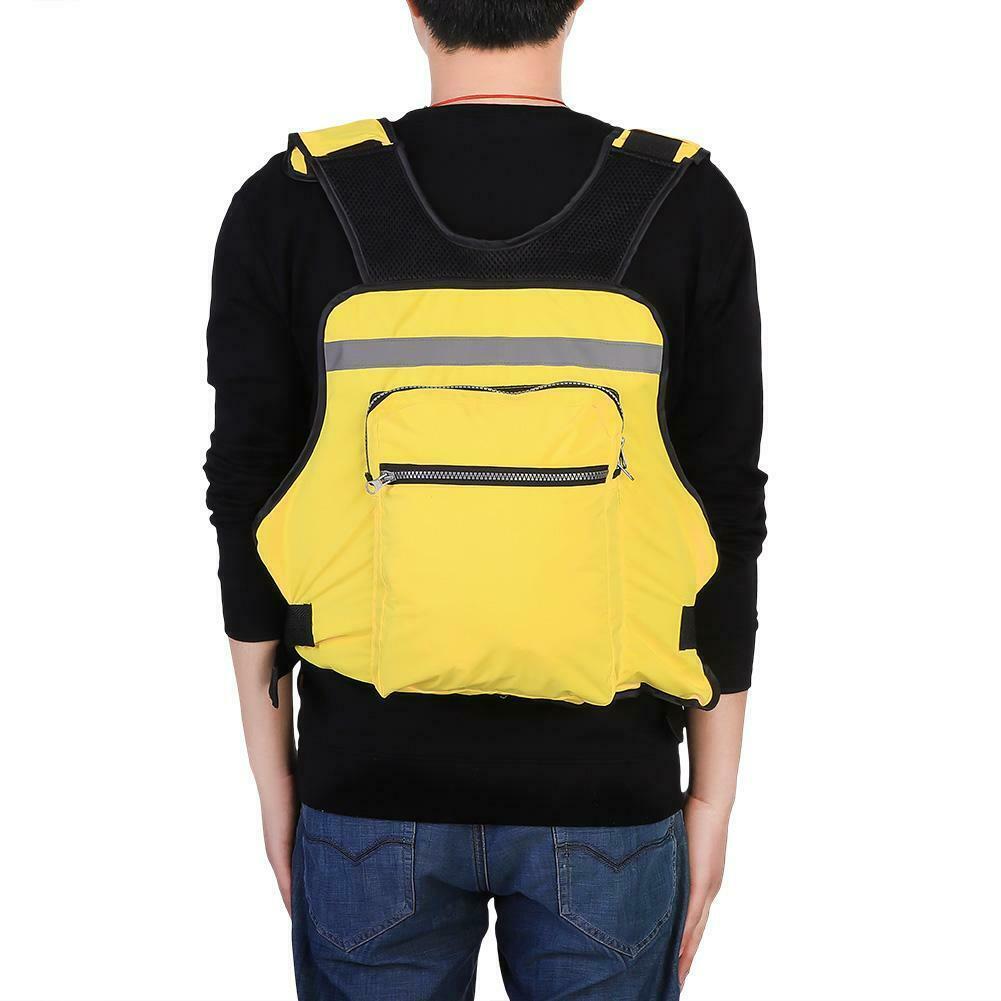 Adult Swimming Life Jacket Adjustable Adult Kayak Rafting Canoe Boating Swimming Buoyancy Life Jacket Vest