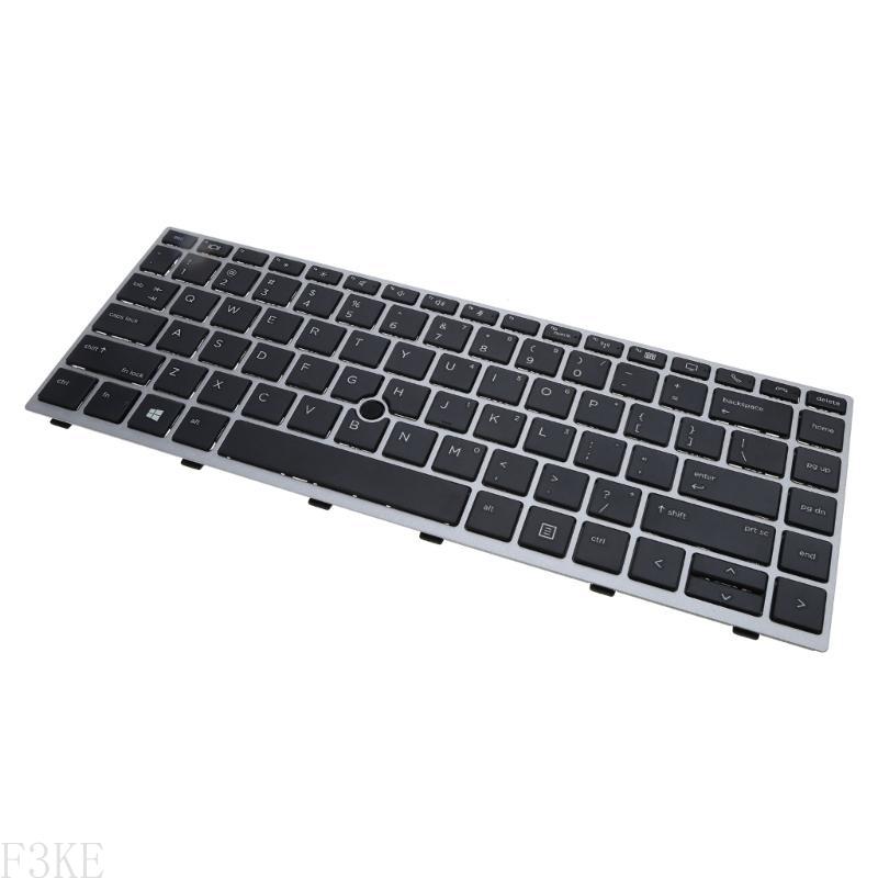 F3KE US Keyboard voor Elitebook 840 846 745 Zonder Blacklight No Pointing