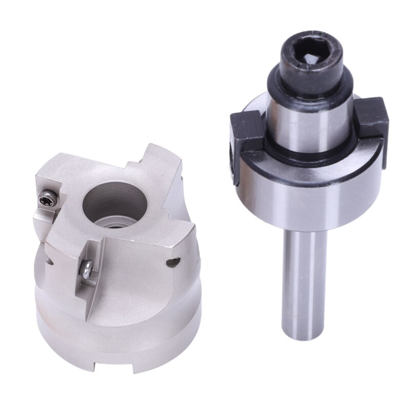 C12 FMB22+ 400R Right Angle Shoulder Face Mill Cutter 50mm + 10Pcs
