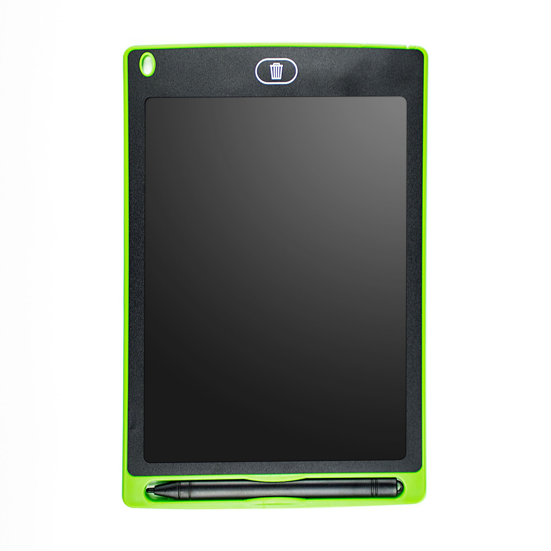 Opslagstavle mini tavle 8.5 tommer lcd digital tablet magnetisk tavle til børn graffiti flipover skrivetavler: Grøn