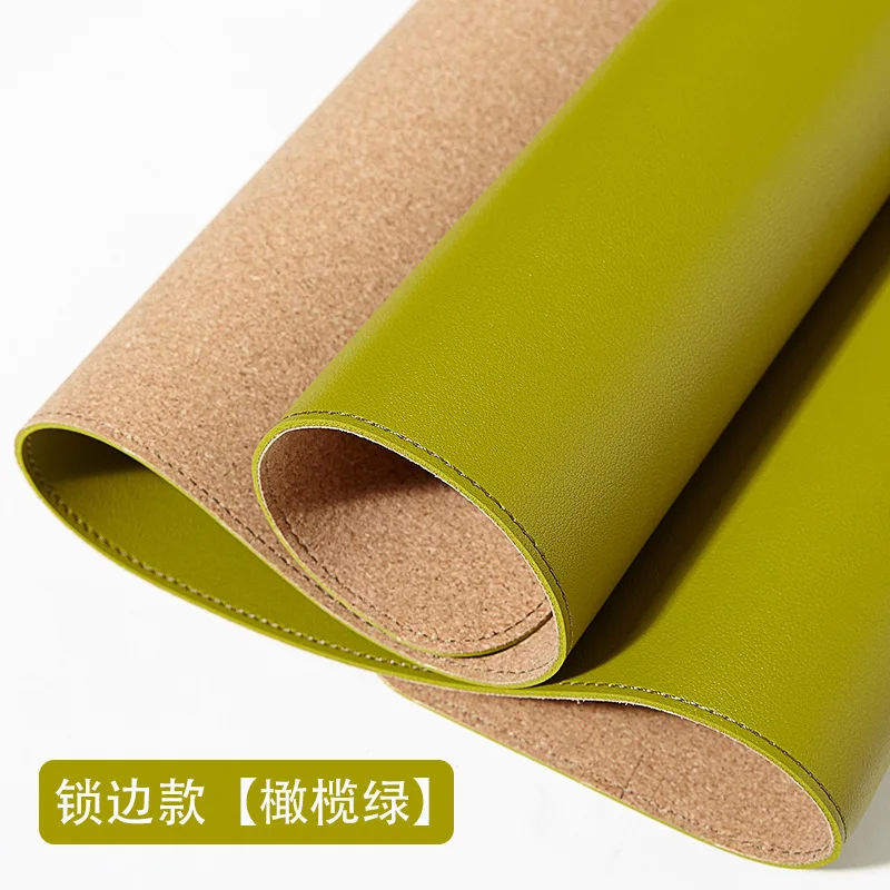 2024New office Mouse Pad 90x45/80x40cm PC Mousepad XXL Computer Waterproof Table Pad PU Leather Large Desk Mat Double-sided: XXS / Navy Blue