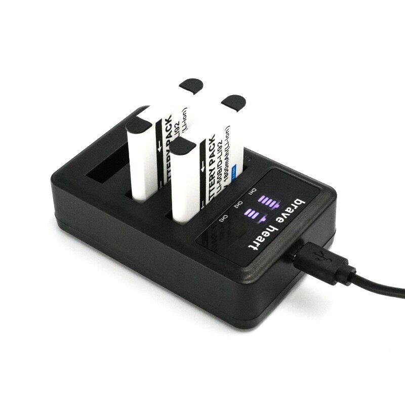 Batterie LI50B li 50B Li-50B avec 3lots de chargeur pour OLYMPUS SP 810 800UZ u6010 u6020 u9010 SZ14 SZ16 D755 u1010 SZ30 SZ20