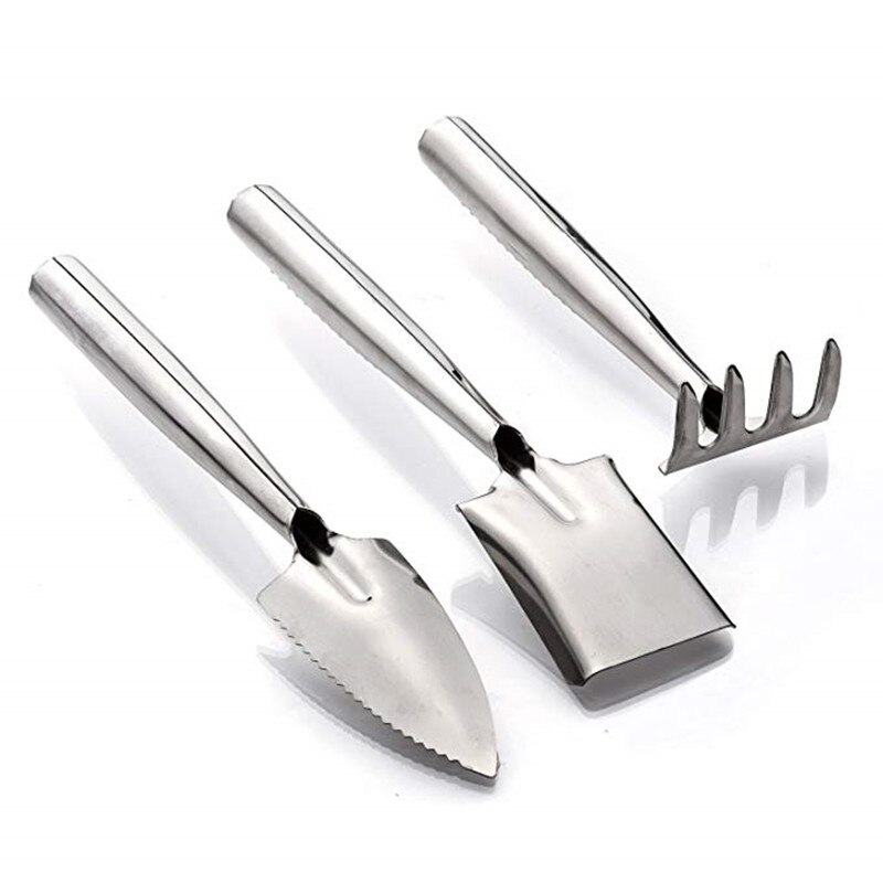 HS Tools 3PCS/SET Stainless Steel Garden Tools Set Mini Tools Gardening Kit had tool diy tool