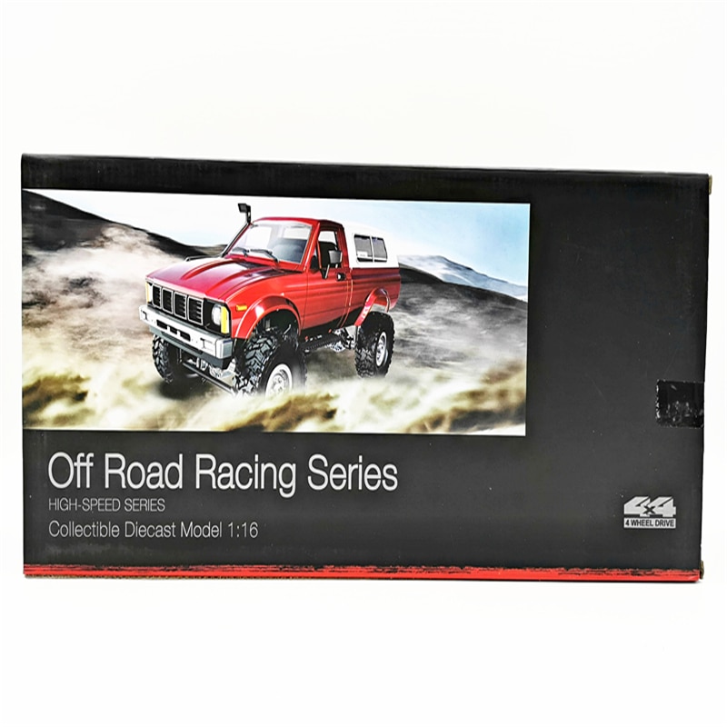 RC Car WPL C24 2.4G Remote Control Off-road C24/C24-1 Kit Model RCBuggy DIY High Speed Crawler Toy Upgrade 4WD Metal Part Chasis