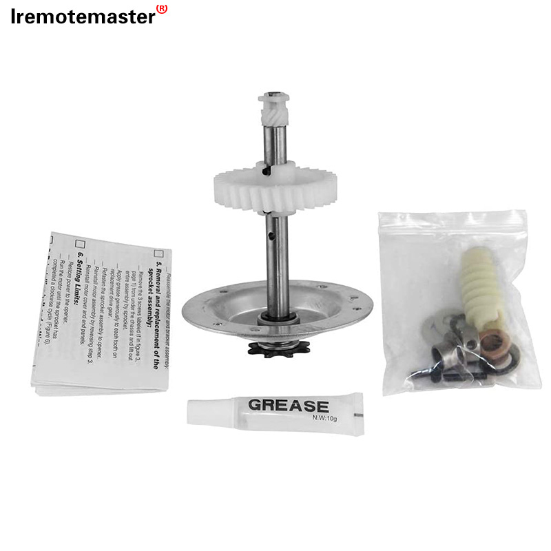 For Liftmaster 41C4220A Replacement Parts Included Gear and Sprocket Kits Fits 1/3 and 1/2 HP Chain Drive Models for Gate Opener