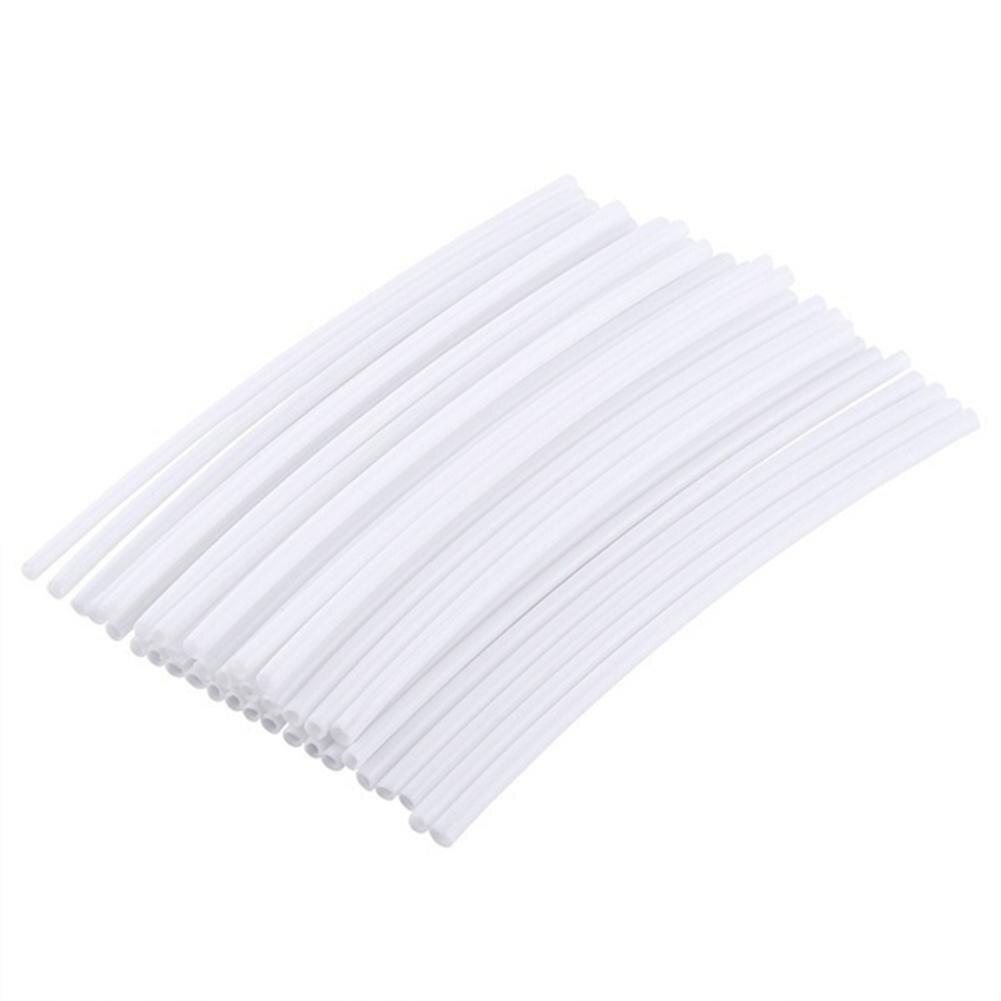 36 sztuk uniwersalny kolorowy rower szprychy zestaw dekoracji rower koła do motocykla Spoke okłady Rim skórzany pokrowiec straż Motocross zestawy: White 24cm