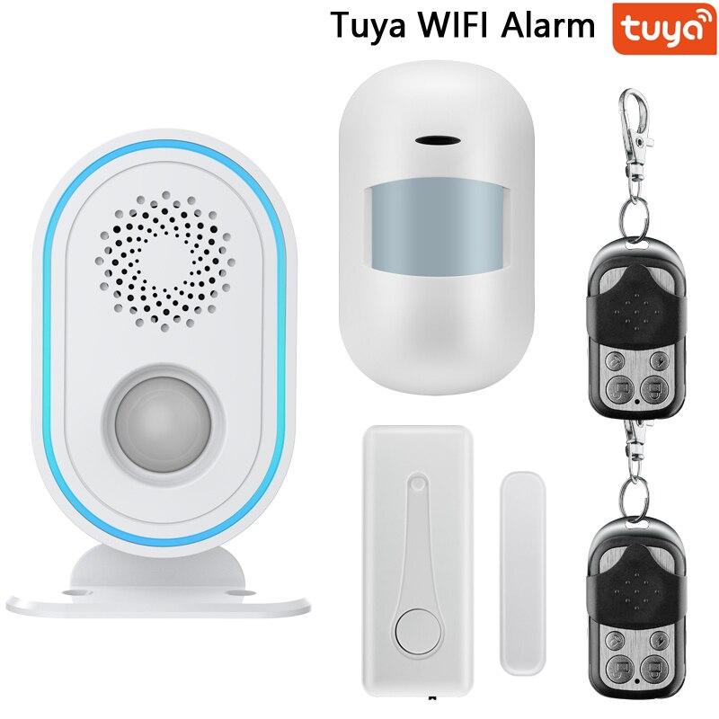 Alarm System for Home Burglar Security 433MHz WiFi Tuya smart Alarm Wireless Tuya Smart House App Control: WIFI Alarm 5
