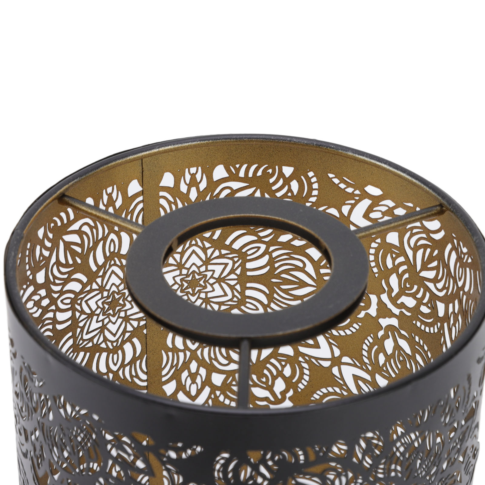 Hanglamp Kap Kroonluchter Kap Vervanging E27/26 Voor Café Woonkamer Decoratie Smeedijzeren Lampenkap Snijwerk Metalen Kooi