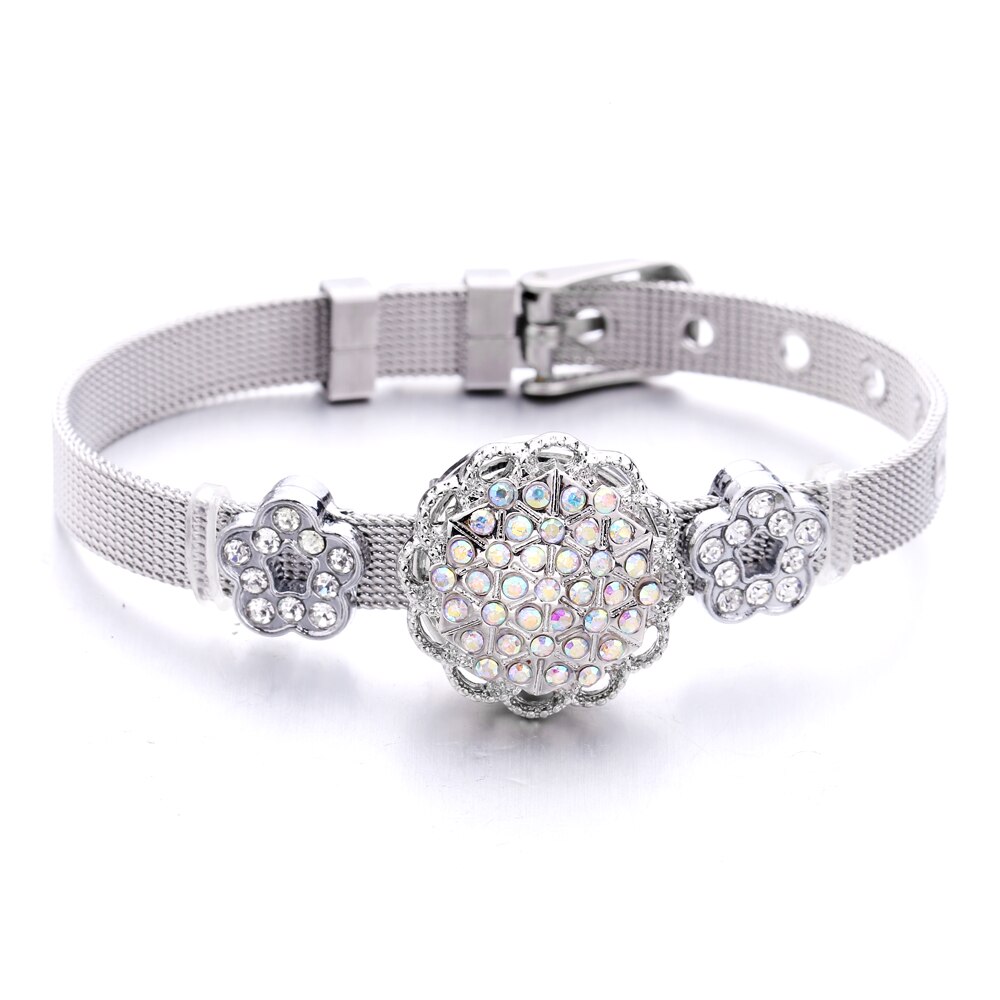 Verschillende Stijlen 20Mm 18Mm Drukknoop Bangle Diy Sieraden XH4007: S207 (2)