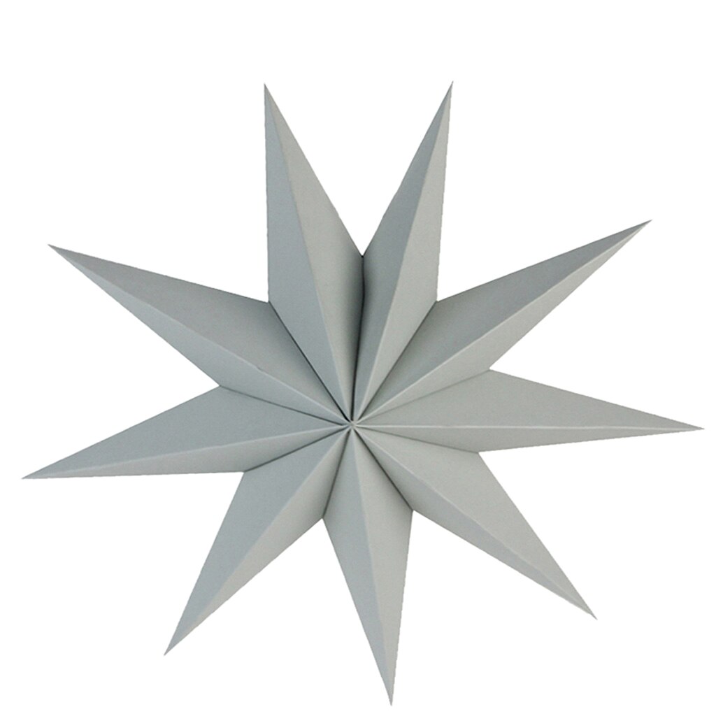 45cm 60cm Nine Angles Paper Star Decoration Tissue Paper Star Lantern Hanging Stars For Christmas Party Decor