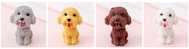 Cartoon Dier Gum Alpaca Beer Bee Hond Gum Kids Gum Als School Prijs: Dog
