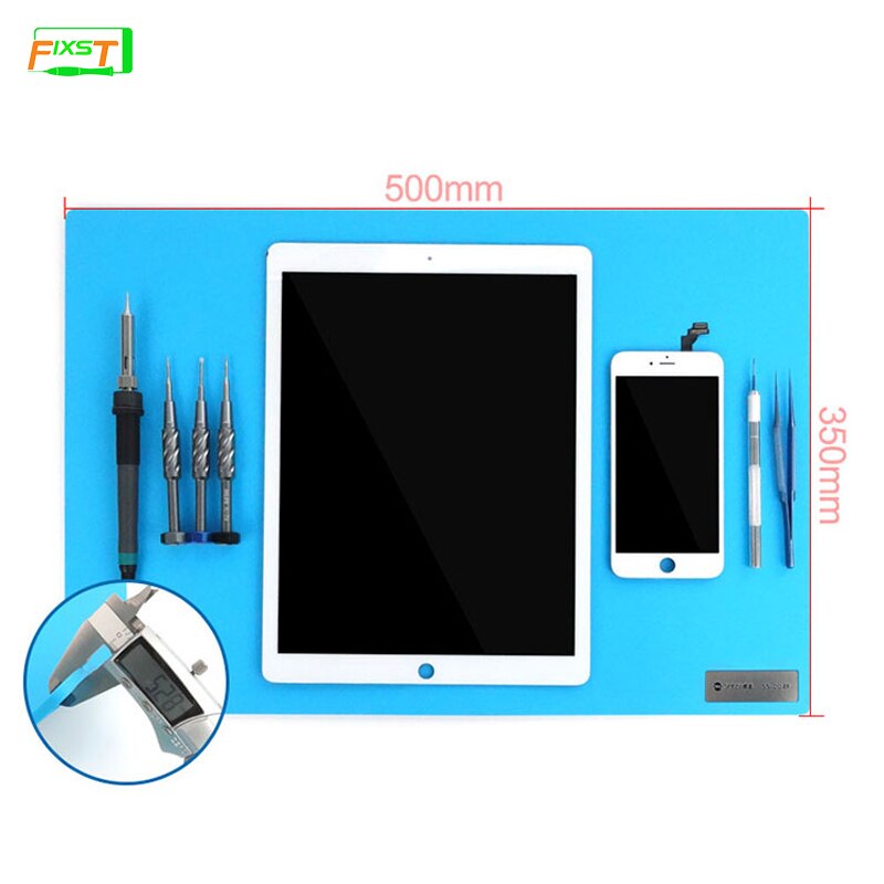 SS-004F Extra Large Work Mat High Temperature Resistant High-Grade Thermal Insulation Pad IC Maintenance Heat Insulation Table
